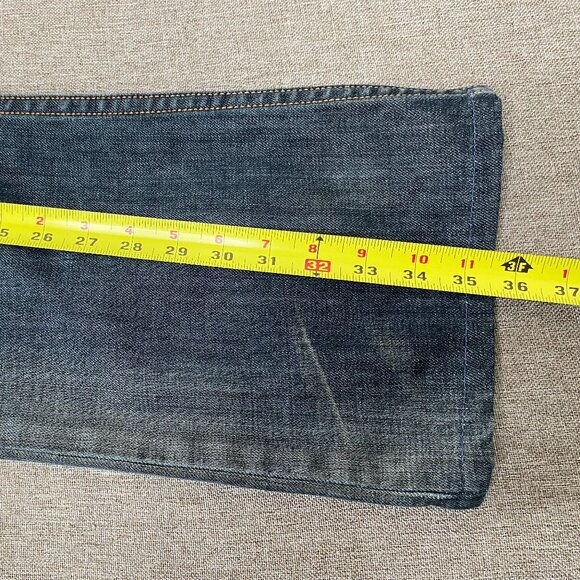 Vintage Levi's Black Star Bootcut Denim Jeans Men's 32 x 28 Blue Japan VTG - Picture 15 of 15